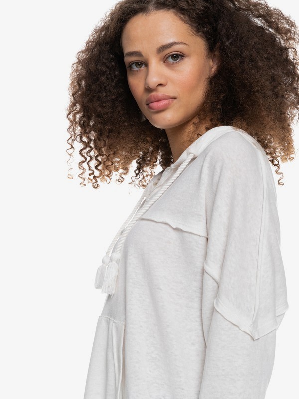 5 Surfer Paradise - Hoodie for Women White ERJKT03822 Roxy