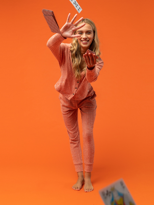 3 Lazy Day  - C&aacute;rdigan para Mujer Naranja ERJKT03827 Roxy