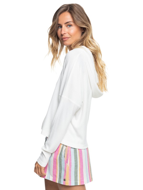 1 Sunday Morning - Sweat à capuche pour Femme  ERJKT03843 Roxy