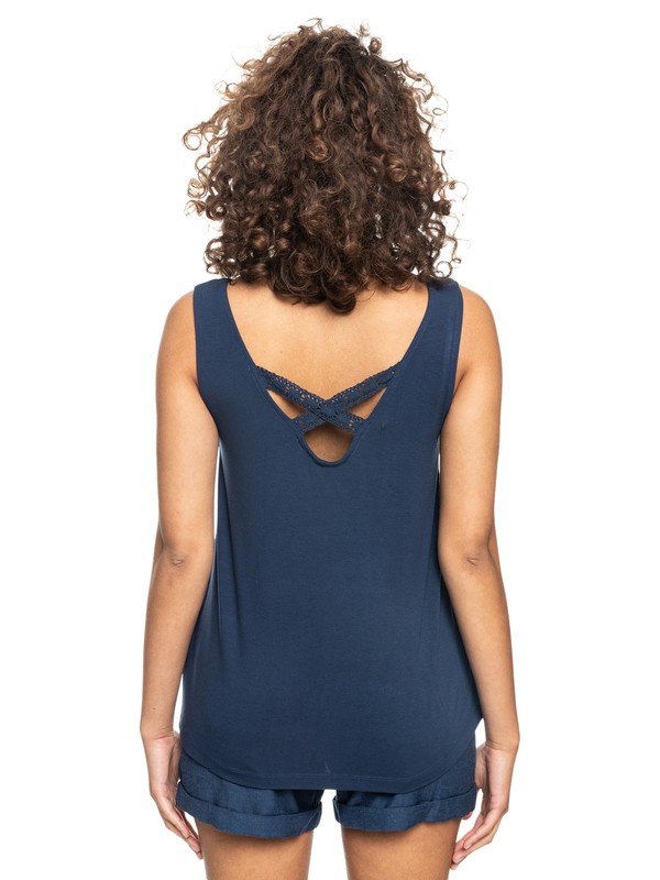 4 Fine With You - Débardeur pour Femme Bleu ERJKT03850 Roxy