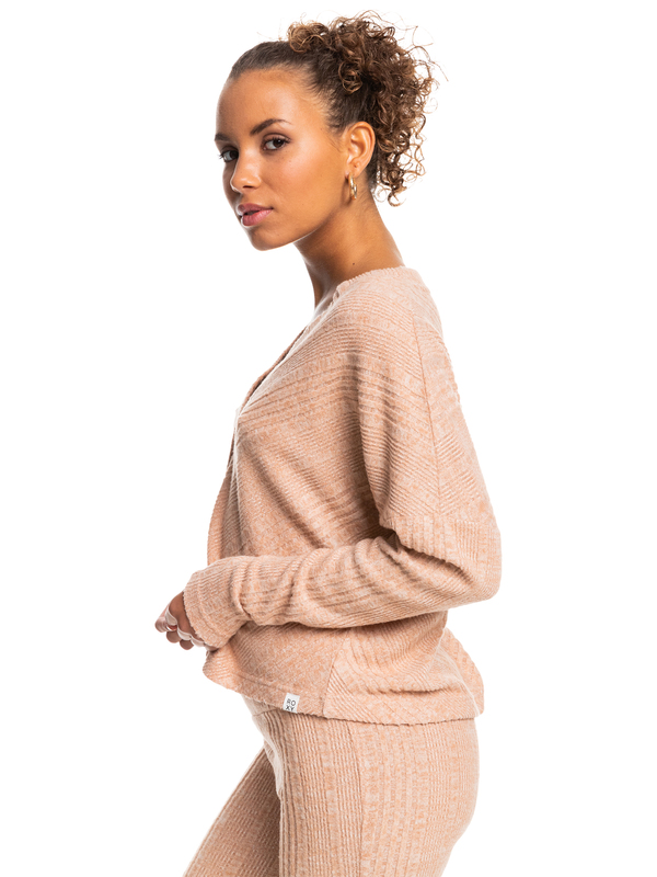 1 Lazy Day - Cardigan for Women Brown ERJKT03907 Roxy