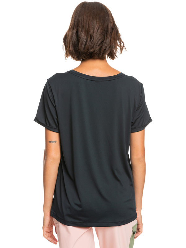 4 Sunday With A View - T-shirt de sport pour Femme Noir ERJKT03922 Roxy