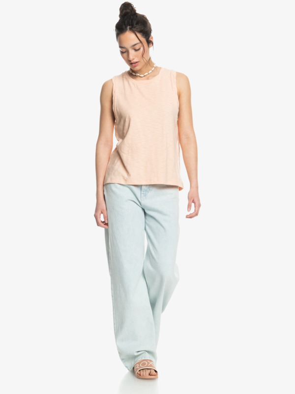 3 On The Shoreline - Top smanicato da Donna Pink ERJKT03980 Roxy