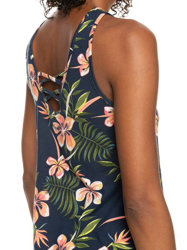 4 Better Than Ever Printed - Vest Top for Women Blue ERJKT04010 Roxy