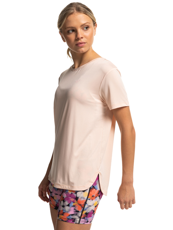 1 Signature Moves Round Tale - Maglietta tecnica da Donna  ERJKT04070 Roxy