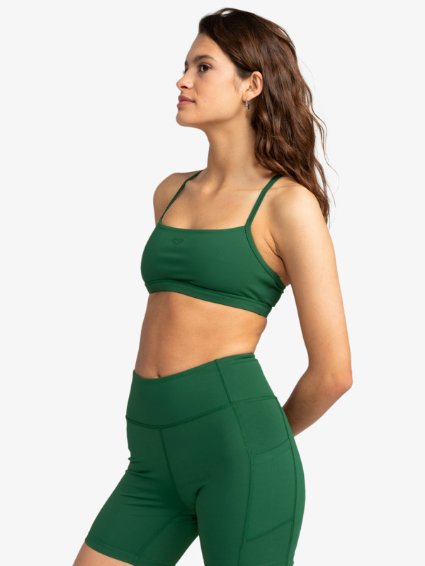 1 Kelia - Sport-BH für Frauen Grün ERJKT04095 Roxy