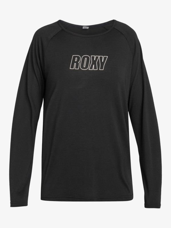 5 Everyday Flow   - T-shirt técnica para Mulher Preto ERJKT04169 Roxy