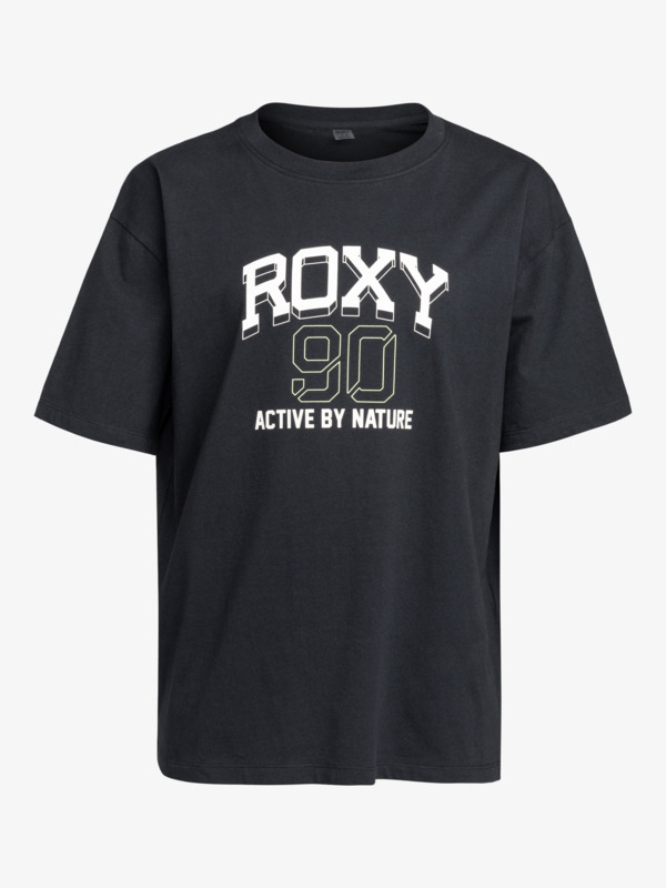 5 Essential Energy - T-shirt de desporto de mangas curtas para Mulher Preto ERJKT04179 Roxy