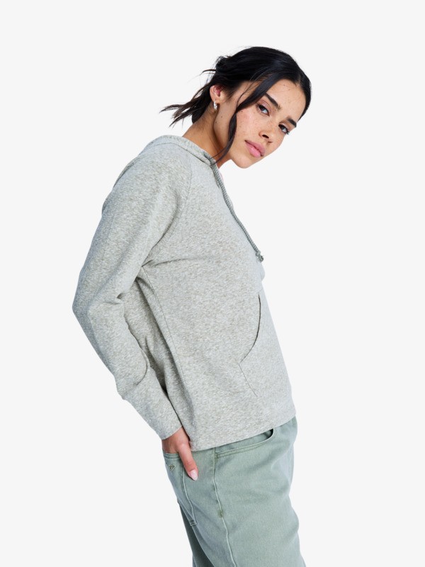 1 Destination Surf - Felpa con cappuccio da Donna Green ERJKT04187 Roxy