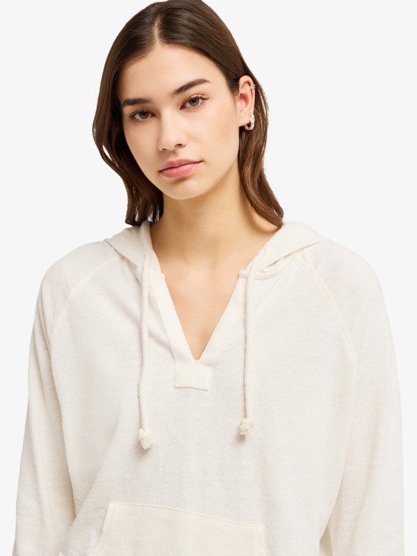 2 Destination Surf - Hoodie for Women White ERJKT04187 Roxy