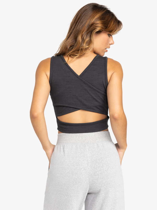 10 Good Keepsake - Crop top pour Femme Noir ERJKT04189 Roxy