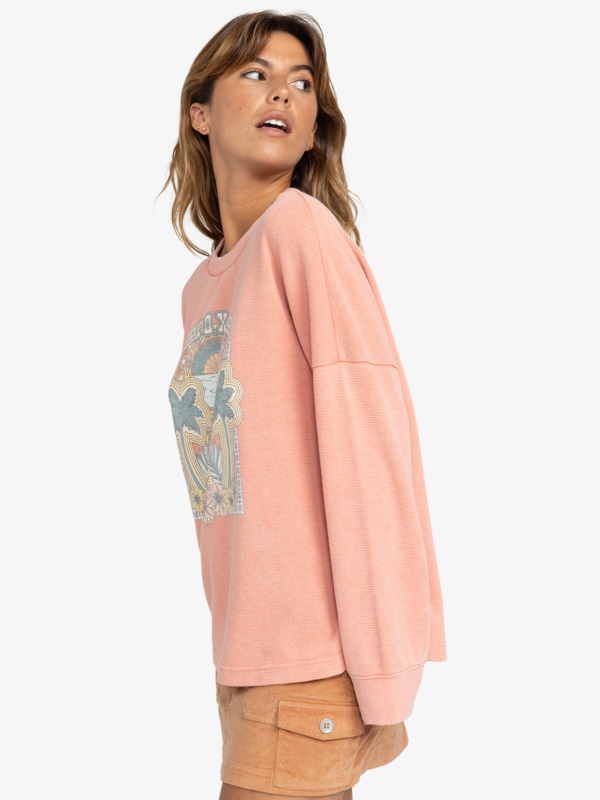 6 East Side - Long Sleeves Top for Women Pink ERJKT04191 Roxy