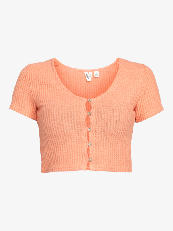 9 Born With It - Top curto para Mulher Pink ERJKT04196 Roxy