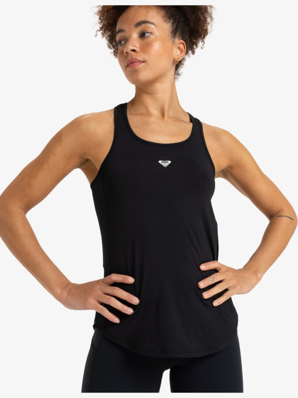 0 Bold Moves 2.0 - Funktions-Tanktop für Frauen Schwarz ERJKT04248 Roxy