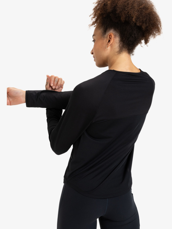 4 Bold Moves 2.0 - T-shirt technique à manches longues pour Femme Noir ERJKT04249 Roxy