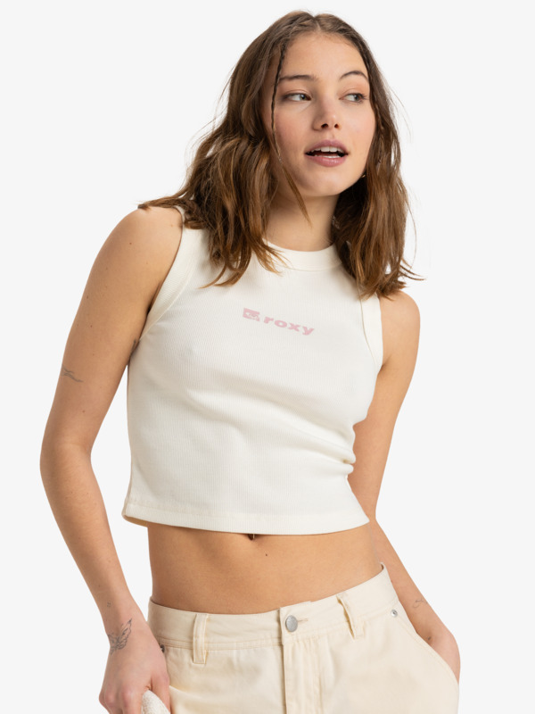 3 Iconic Days - Camiseta sin Mangas para Mujer Blanco ERJKT04261 Roxy