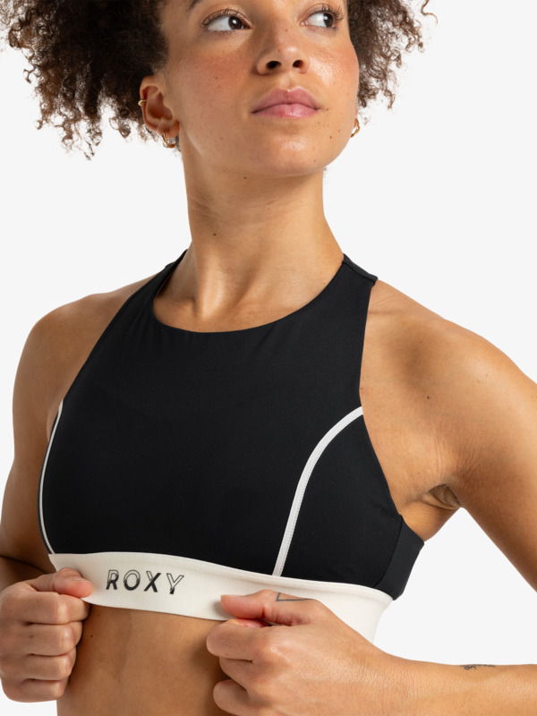 2 Bold Moves 2.0 - Sport-BH für Frauen Schwarz ERJKT04263 Roxy