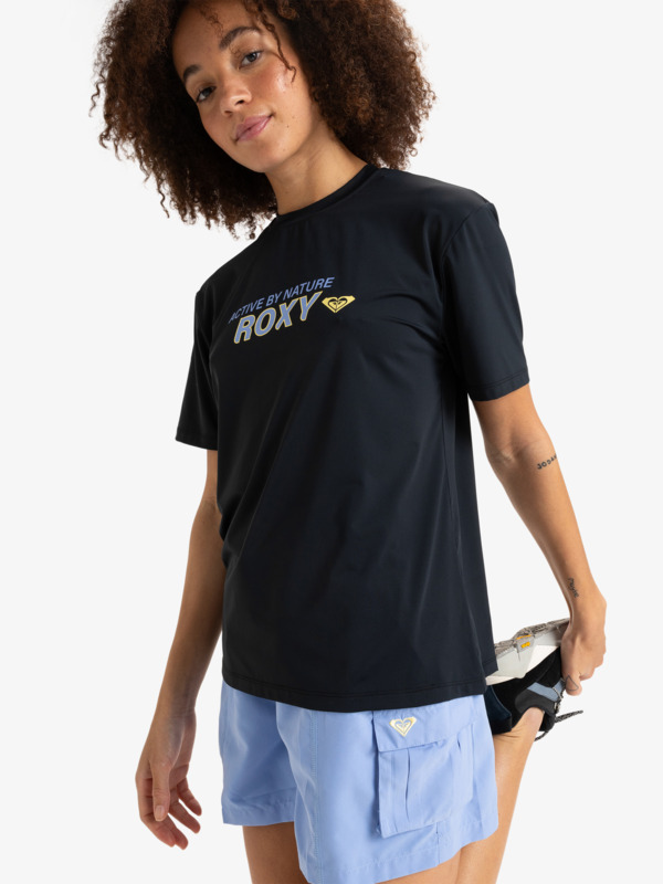 5 Boundless Spirit - Camiseta de manga corta para Mujer Negro ERJKT04264 Roxy