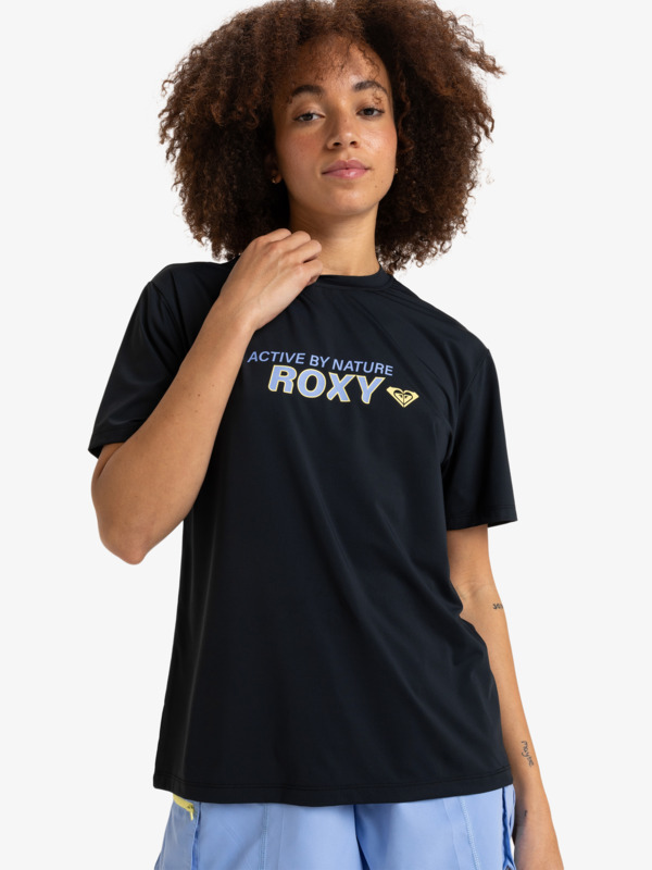 0 Boundless Spirit - Camiseta de manga corta para Mujer Negro ERJKT04264 Roxy