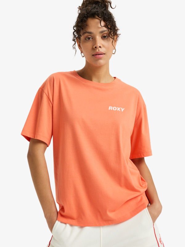 0 Essential Energy - T-shirt à manches courtes pour Femme Orange ERJKT04268 Roxy