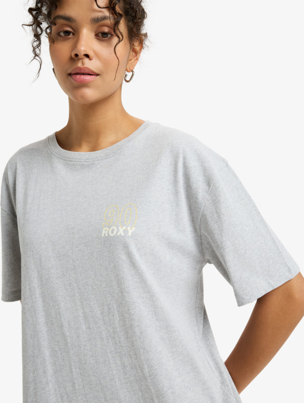 4 Essential Energy - T-shirt à manches courtes pour Femme Gris ERJKT04268 Roxy