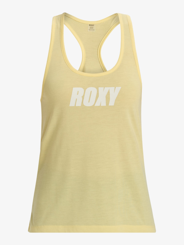 5 Everyday Flow - Technical Tank for Women Yellow ERJKT04269 Roxy