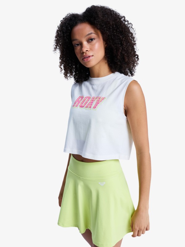 1 Essential Energy - Crop Top voor Dames White ERJKT04274 Roxy