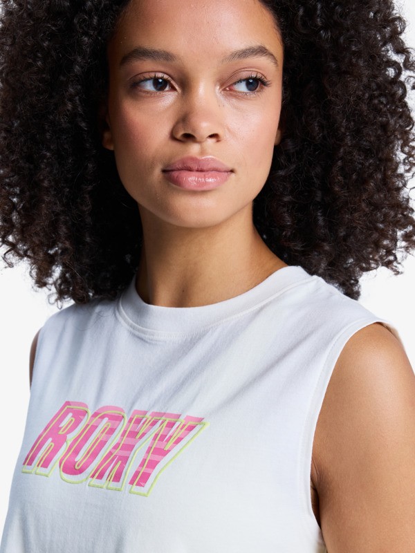 2 Essential Energy - Crop Top voor Dames White ERJKT04274 Roxy