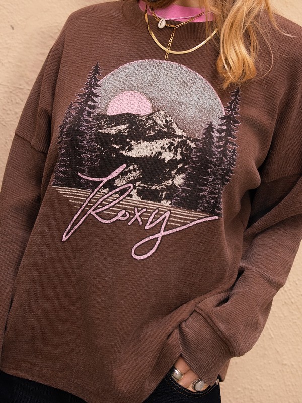 2 Eastside Midweight Marron ERJKT04276 Roxy