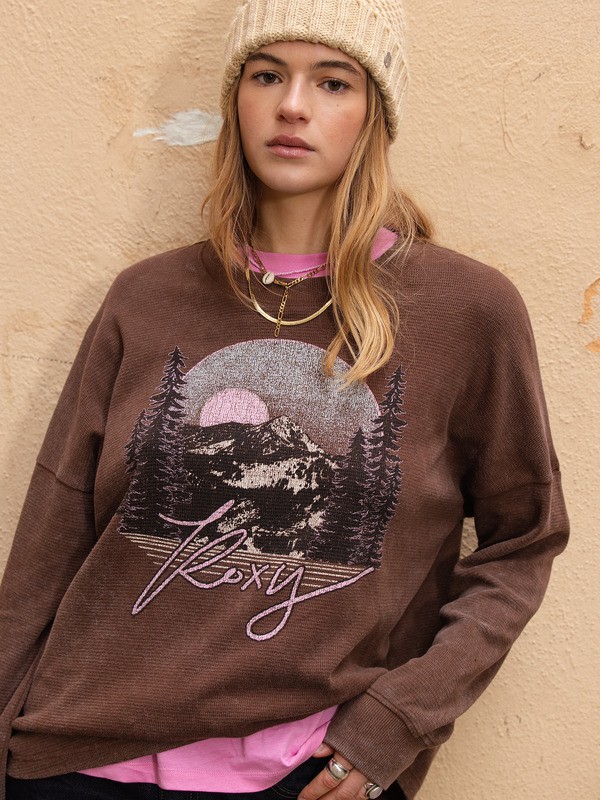 0 Eastside Midweight Marron ERJKT04276 Roxy