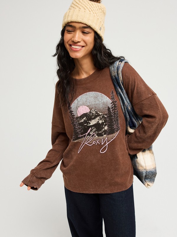 0 Eastside Midweight Brown ERJKT04276 Roxy