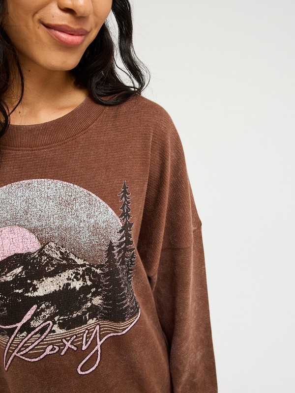 2 Eastside Midweight Brown ERJKT04276 Roxy