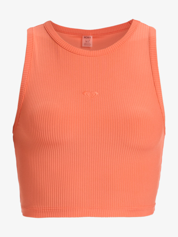 6 Rise & Vibe - Sport Tanktop voor Dames Orange ERJKT04303 Roxy