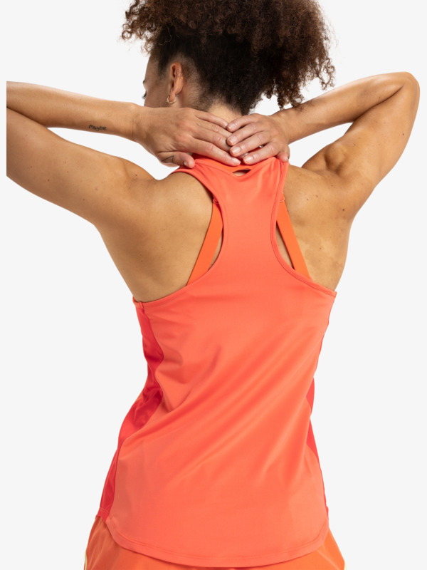 4 Bold Moves 2.0 - Technical Tank for Women Orange ERJKT04319 Roxy