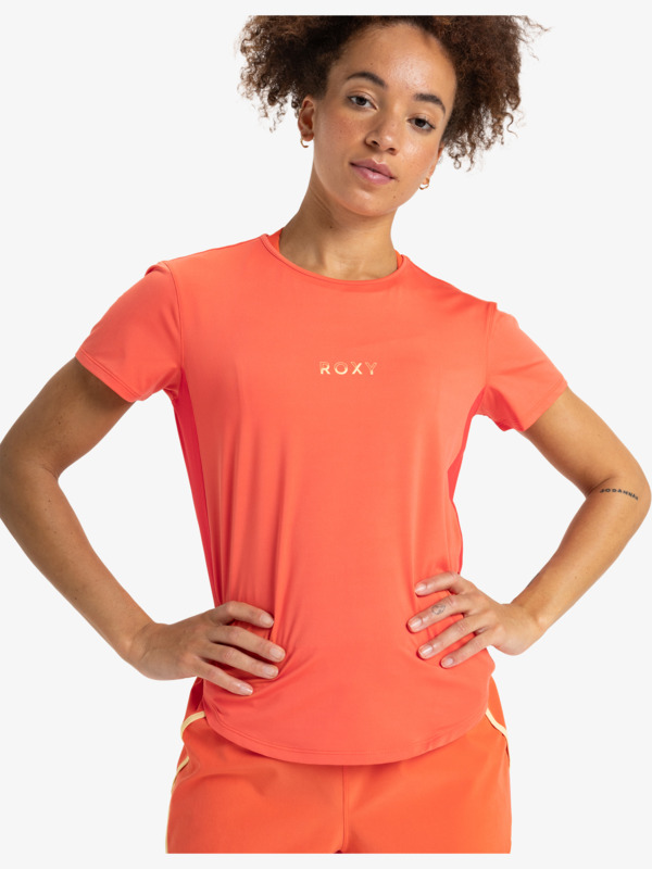 0 Bold Moves 2.0 - T-shirt à manches courtes pour Femme Orange ERJKT04320 Roxy