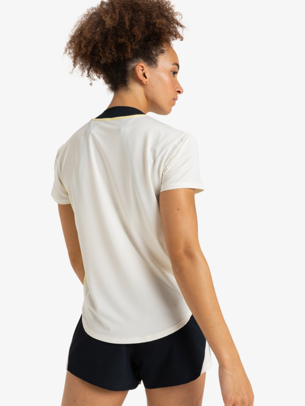 4 Bold Moves 2.0 - T-shirt à manches courtes pour Femme Blanc ERJKT04320 Roxy