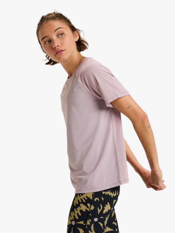 1 Move Free Mesh - Camiseta técnica para mujer Violeta ERJKT04327 Roxy