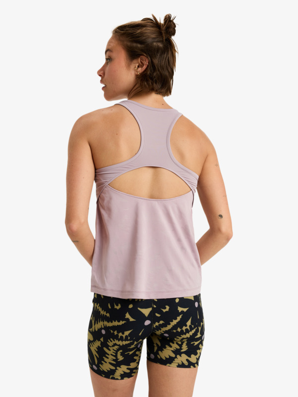 3 Move Free Mesh - Technical Tank for Women Purple ERJKT04328 Roxy