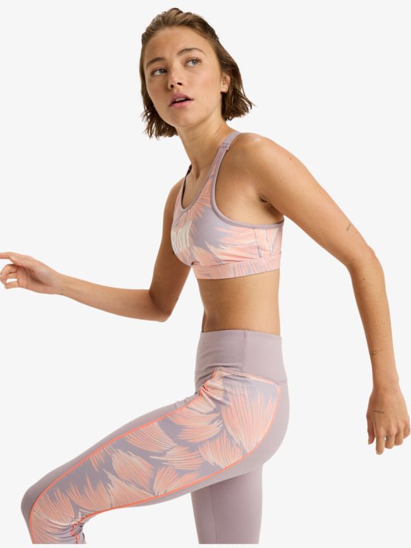1 Everyday Flow Pt - Sujetador deportivo para mujer Violeta ERJKT04338 Roxy