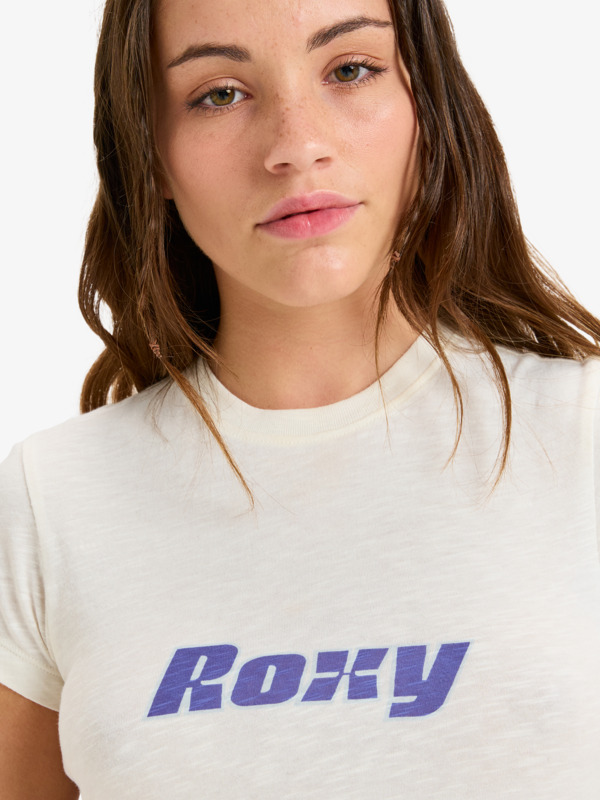 4 Chloe Kim Baby - Baby tee en tricot pour Femme Blanc ERJKT04342 Roxy