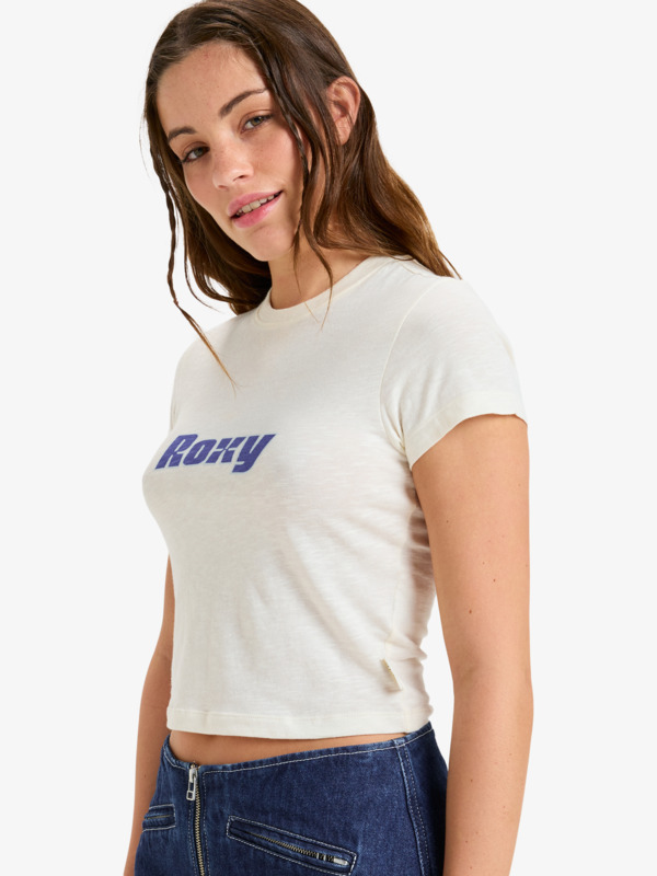 1 Chloe Kim Baby - Baby tee en tricot pour Femme Blanc ERJKT04342 Roxy