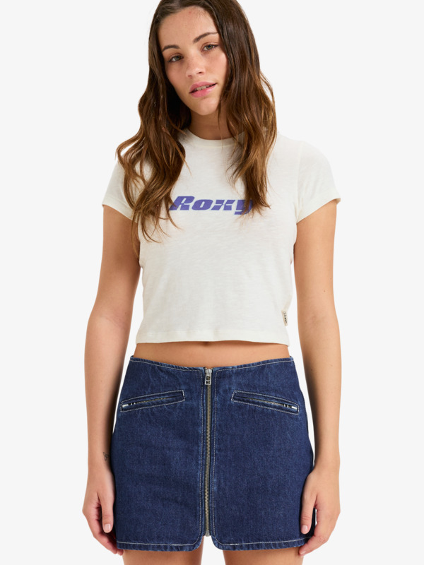 2 Chloe Kim Baby - Baby tee en tricot pour Femme Blanc ERJKT04342 Roxy