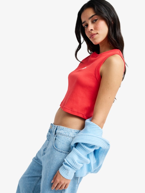 1 Iconic Days - Top f&uuml;r Frauen Rot ERJKT04384 Roxy