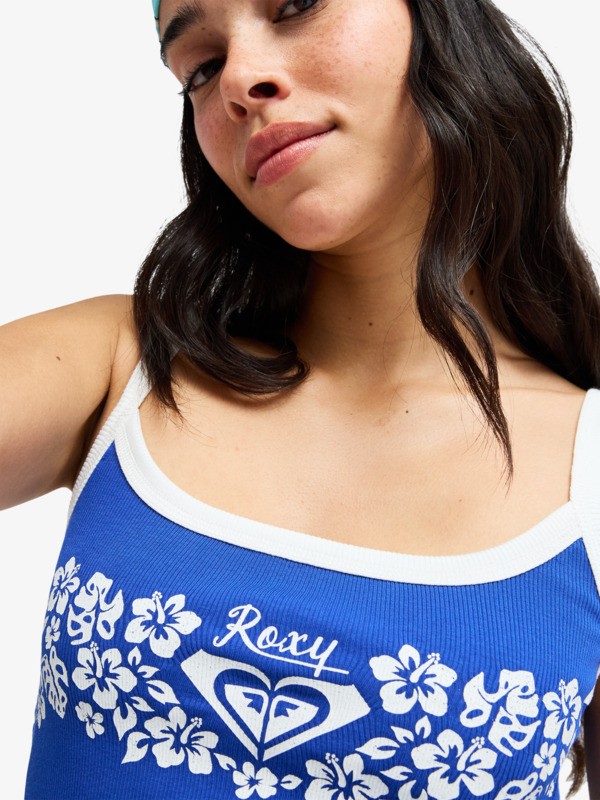 2 Whatever Forever - K&uuml;rzeres Top f&uuml;r Frauen Violett ERJKT04394 Roxy