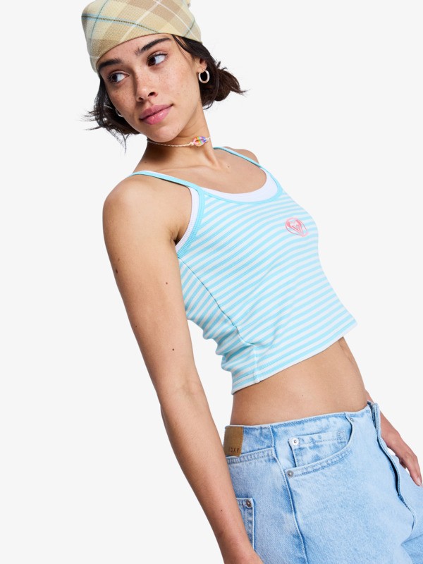 1 Never Too Late - Vest Top for Women White ERJKT04402 Roxy