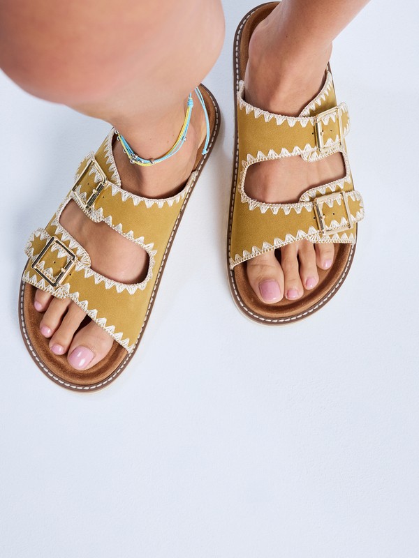 1 Hyndira - Sandalen für Frauen Gelb ERJL100083 Roxy