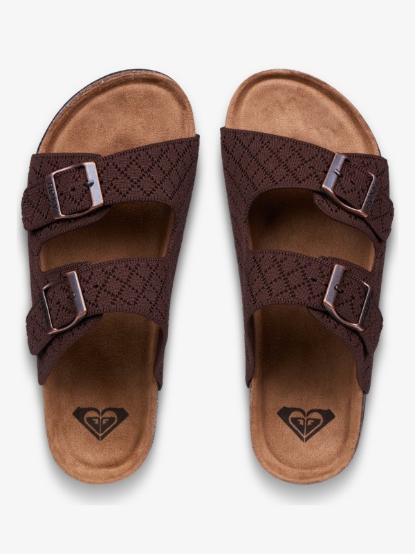 5 Mannae Buckle - Sandali da Donna Brown ERJL100084 Roxy