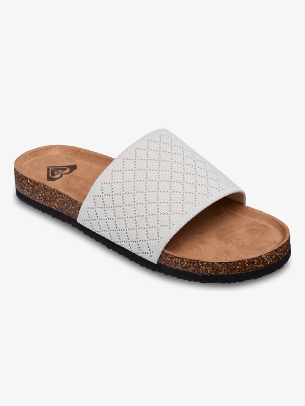 2 Mannae Slide - Sandalen f&uuml;r Frauen Braun ERJL100086 Roxy
