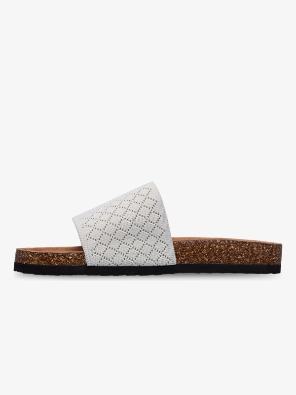 4 Mannae Slide - Sandalen f&uuml;r Frauen Braun ERJL100086 Roxy