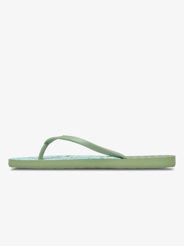 2 New Viva Printed - Flip-flops for Women Green ERJL100087 Roxy